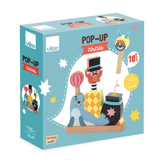 VILAC POP-UP CIRCUS - MICHELLE CARLSLUND