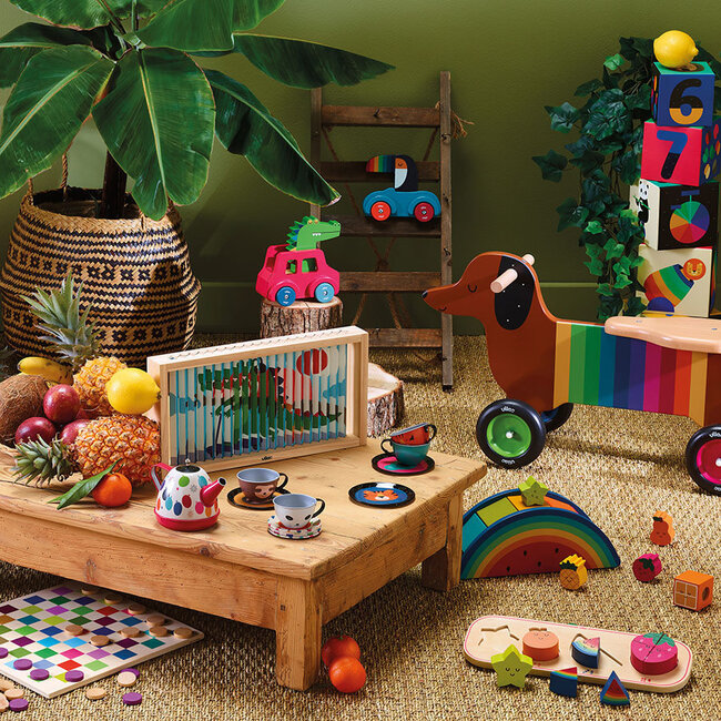 VILAC PORTEUR CHIEN SAUCISSE - ANDY WESTFACE