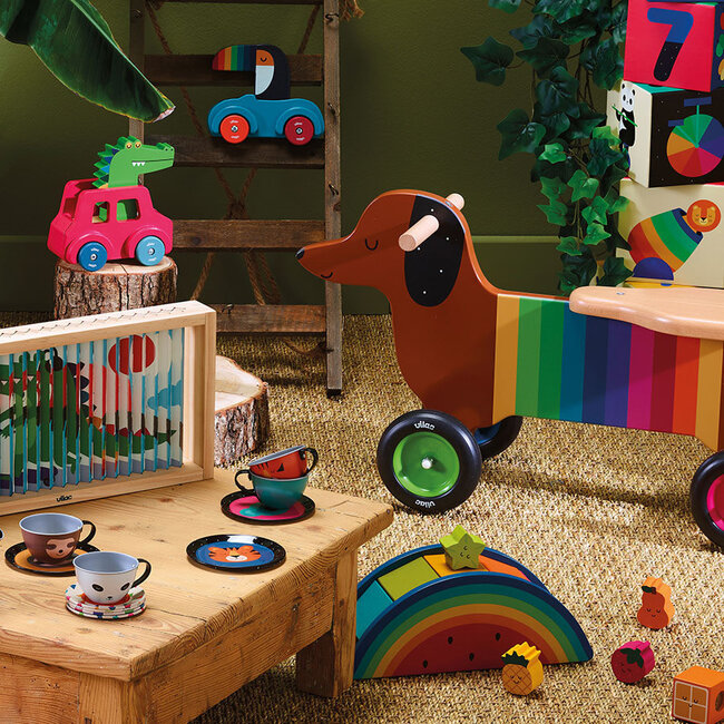 VILAC PORTEUR CHIEN SAUCISSE - ANDY WESTFACE