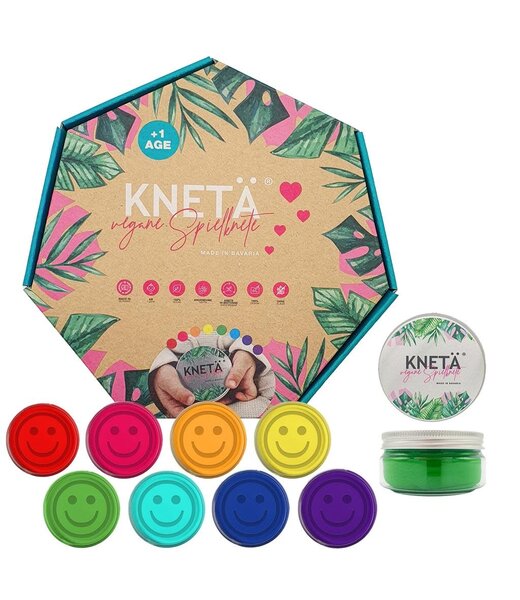 KNETA COFFRET 8 PÂTES À MODELER NATURELLE KNETÄ 125G