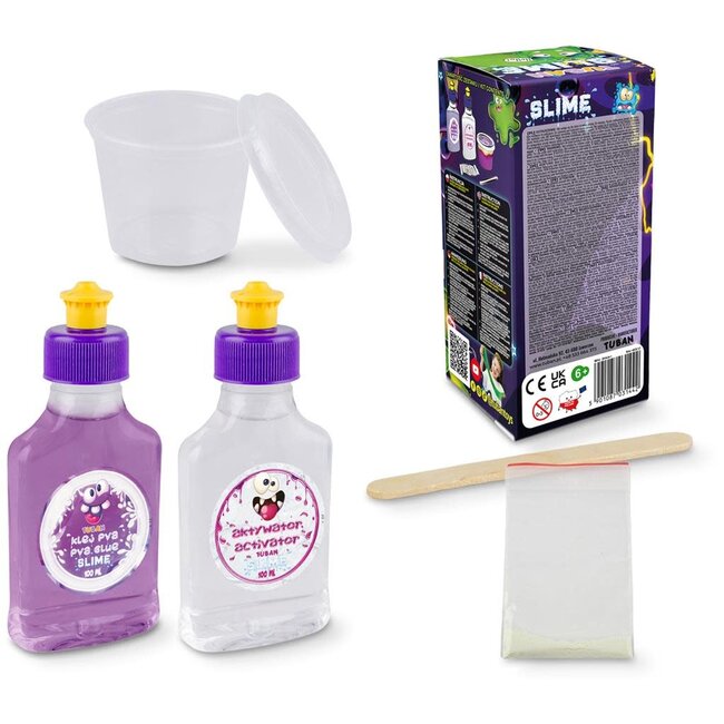 TUBAN SLIME TUBAN - DIY - PHOSPHORESCENT