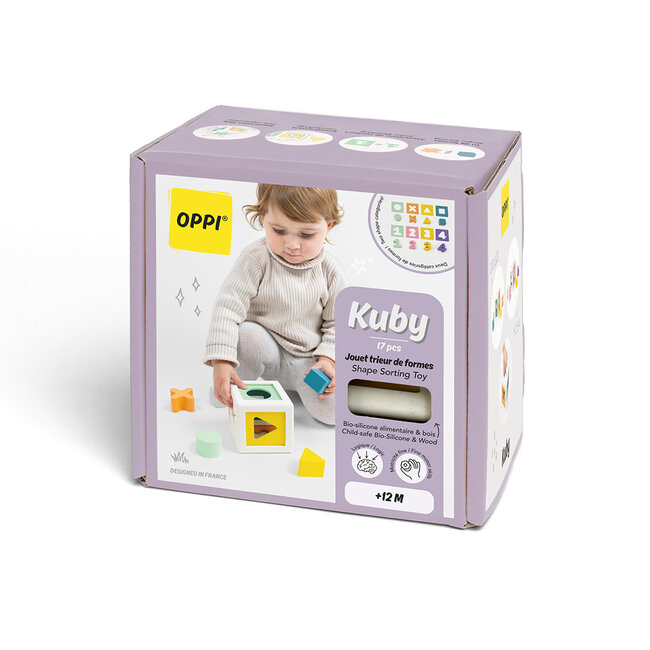 OPPI KUBY - CUBE BOITE À FORMES +12MOIS
