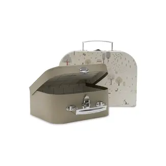 JOLLEIN SET DE 2 VALISETTES A JOUETS EN CARTON - TINY PARK