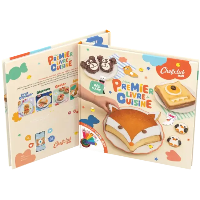 CHEFCLUB LIVRE DE RECETTE ENFANT - MON PREMIER LIVRE DE CUISINE