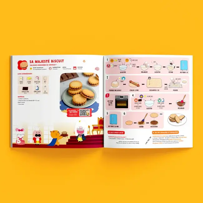 CHEFCLUB COFFRET KIDS - JE CUISINE MES GOUTERS PRÉFÉRÉS