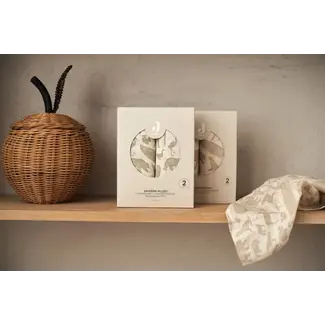 JOLLEIN SET 3 LANGES COTON 70X70CM - ANIMALS