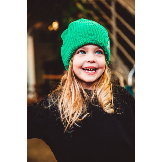 HELLO HOSSY BONNET ENFANT "FLOW" BASIL