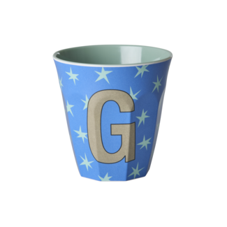 RICE GOBELET ALPHABET RICE - LETTRE G - STARS