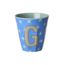 RICE GOBELET ALPHABET RICE - LETTRE G - STARS
