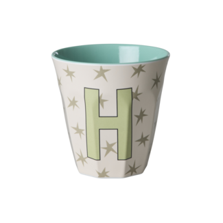 RICE GOBELET ALPHABET RICE - LETTRE H - STARS