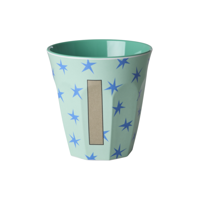 RICE GOBELET ALPHABET RICE - LETTRE I - STARS