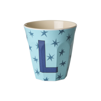 RICE GOBELET ALPHABET RICE - LETTRE L - STARS