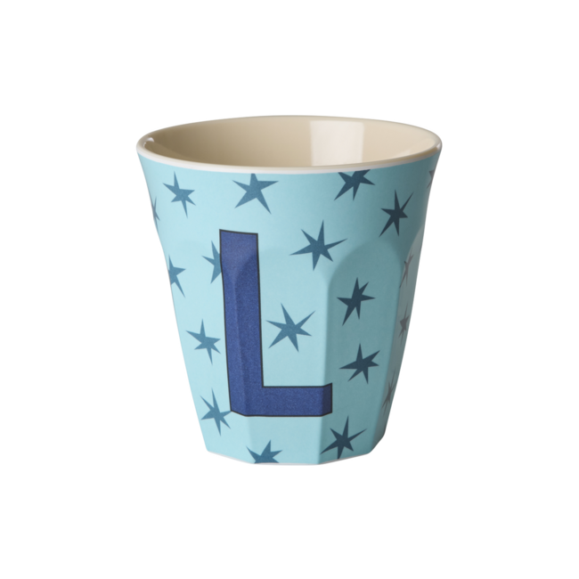 RICE GOBELET ALPHABET RICE - LETTRE L - STARS