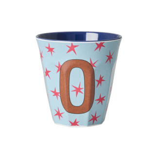 RICE GOBELET ALPHABET RICE - LETTRE O - STARS