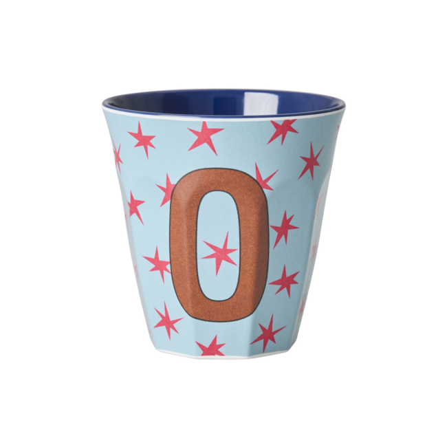 RICE GOBELET ALPHABET RICE - LETTRE O - STARS