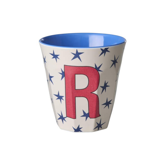RICE GOBELET ALPHABET RICE - LETTRE R - STARS