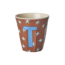 RICE GOBELET ALPHABET RICE - LETTRE T - STARS