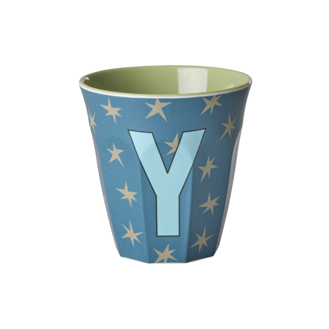 RICE GOBELET ALPHABET RICE - LETTRE Y - STARS