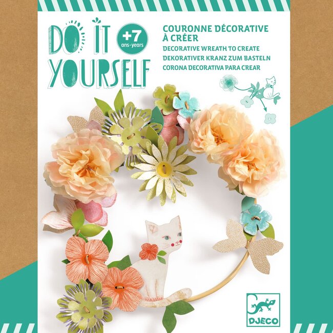 DJECO DIY - COURONNE DÉCORATIVE À CRÉER DALIA +7ANS