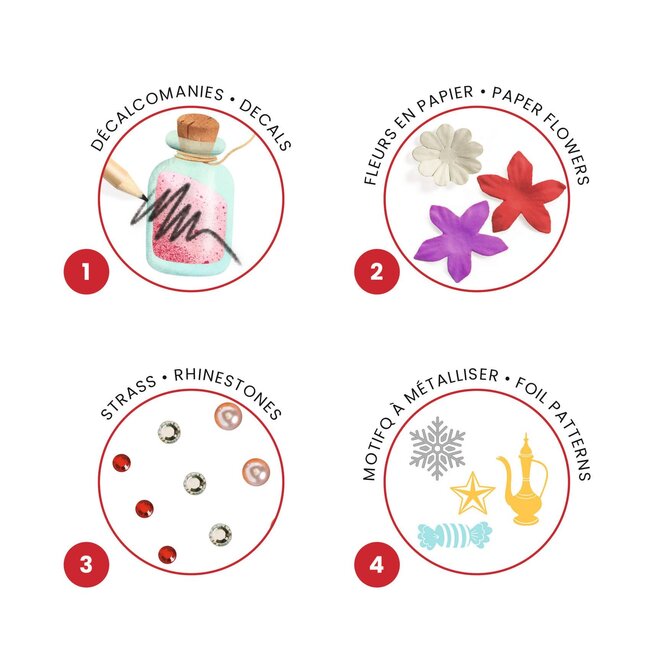 DJECO COFFRET CRÉATIF - CONTE À DÉCORER - CASSE NOISETTE +6ANS