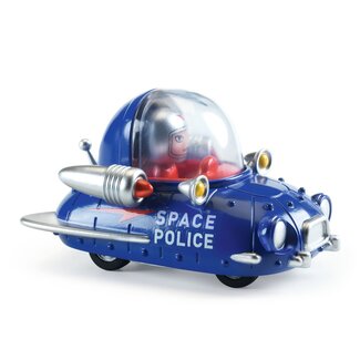 DJECO VOITURE CRAZY MOTORS DJECO - SPACE POLICE