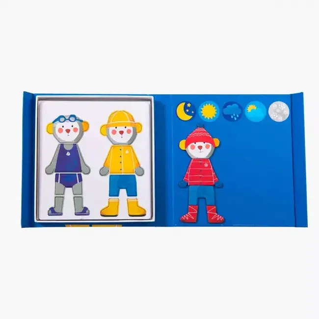 MOULIN ROTY JEU MAGNETIQUE JE M'HABILLE - LES POPIPOP