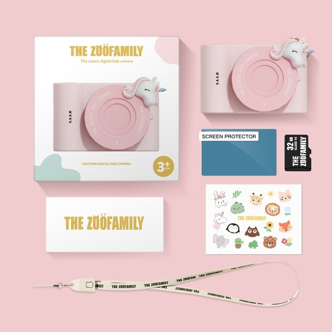 THE ZOOFAMILY APPAREIL PHOTO URBAN ZOO +5ANS - UNICORN