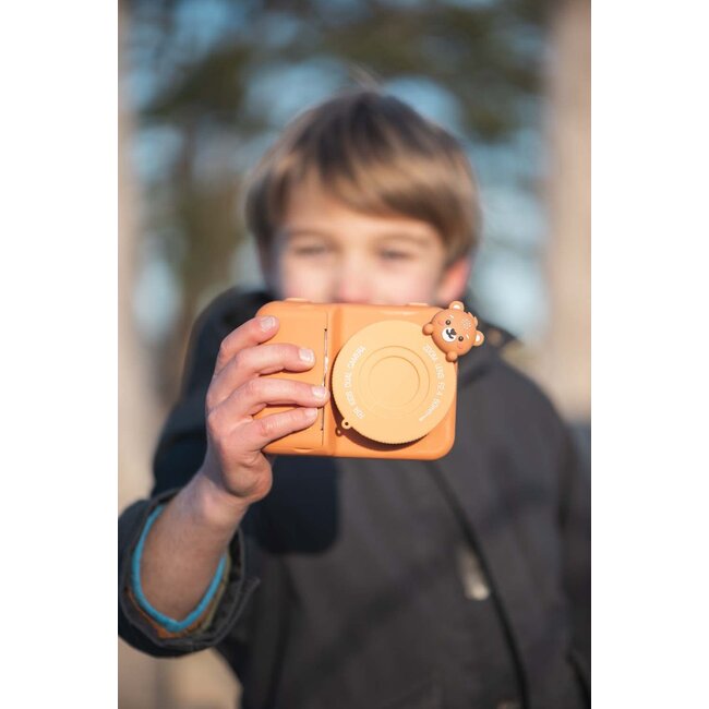 THE ZOOFAMILY APPAREIL PHOTO ZOO PRINT +5ANS - BEAR