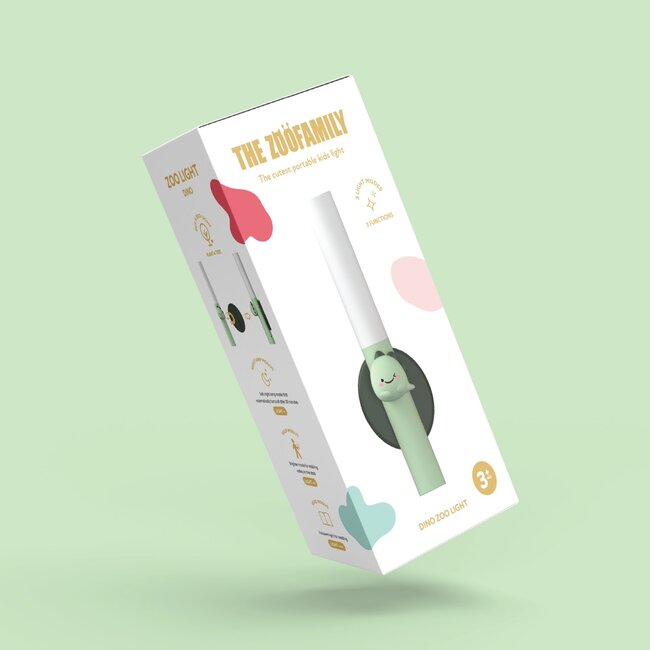 THE ZOOFAMILY LAMPE 3 EN 1 ZOO LIGHT - DINO
