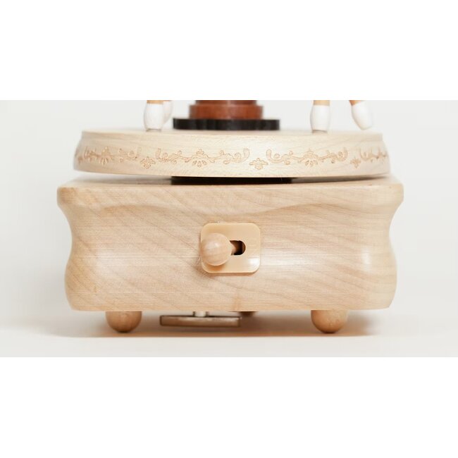 WOODERFUL LIFE BOITE À MUSIQUE ANIMÉE "DANSEUSES ÉTOILES" N°80