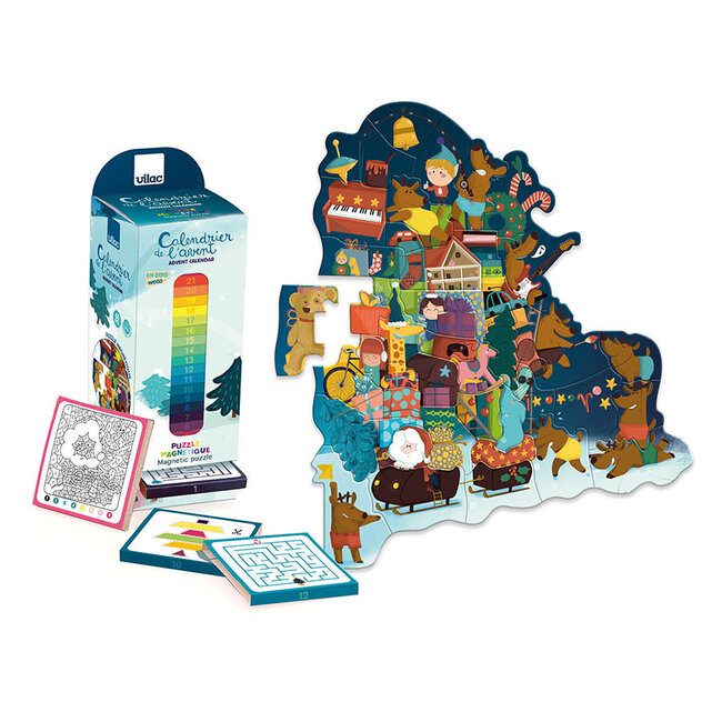 VILAC CALENDRIER DE L'AVENT MAGNÉTIQUE