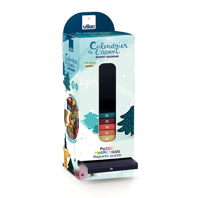 VILAC CALENDRIER DE L'AVENT MAGNÉTIQUE