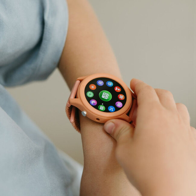 KIDYWOLF MONTRE CONNECTÉE KIDYWATCH POUR ENFANT - CORAIL