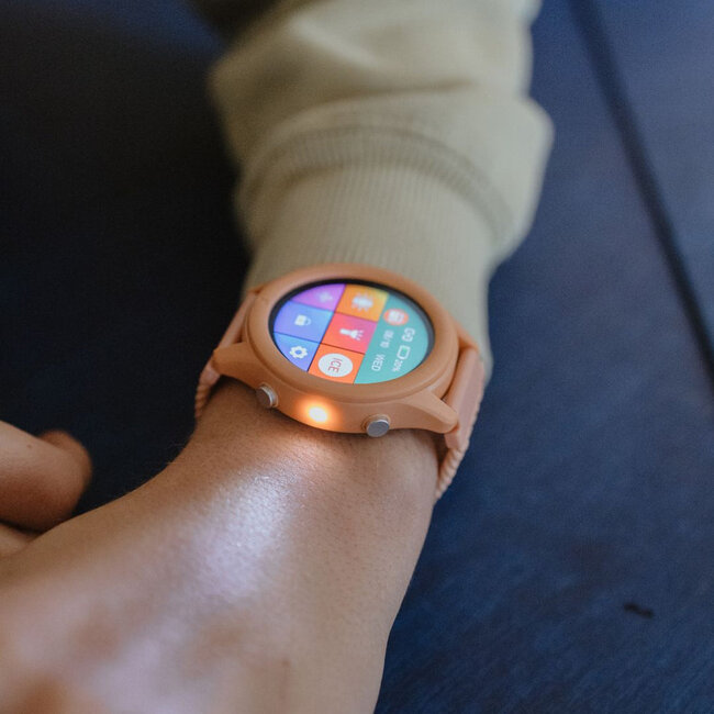 KIDYWOLF MONTRE CONNECTÉE KIDYWATCH POUR ENFANT - CORAIL