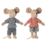 MAILEG PETITE SOEUR & PETIT FRERE SOURIS 10CM - LOUIMAX ET STELLA MAISON