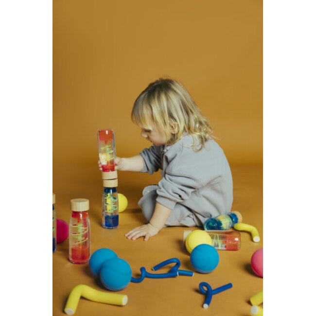 PETIT BOUM BOUTEILLE SENSORIELLE PETIT BOUM "MOVE" SPIRAL PINK