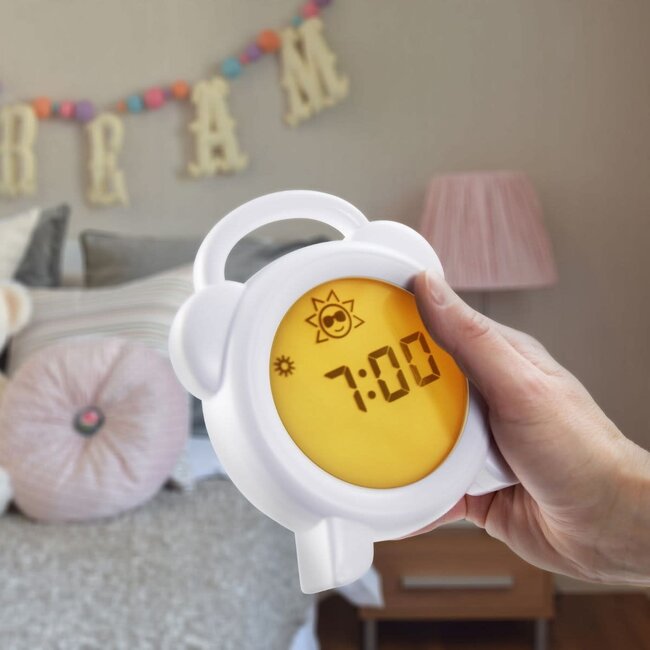 RÉVEIL D'APPRENTISSAGE ALECTO - BLANC RETRO