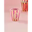 RICE GOBELET ALPHABET RICE - LETTRE C - PINK STRIPES