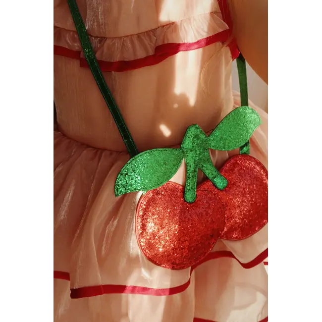 KONGES SLOJD SAC BANDOULIÈRE À PAILLETTES - BARBADOS CHERRY