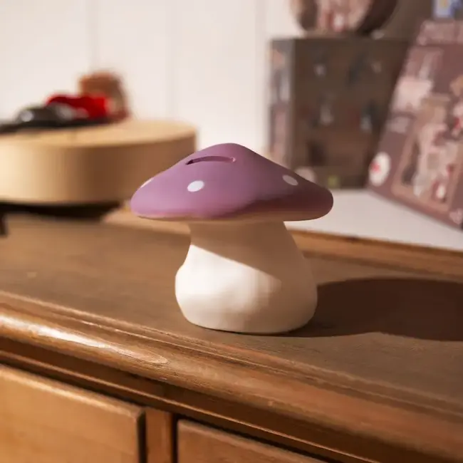 EGMONT TOYS TIRELIRE - CHAMPIGNON LILA