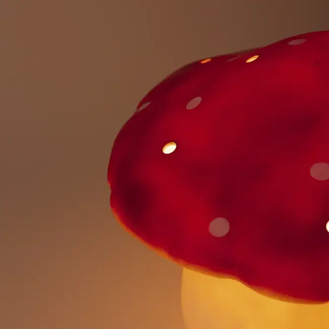 EGMONT TOYS LAMPE GRAND CHAMPIGNON BRIQUE ROUGE