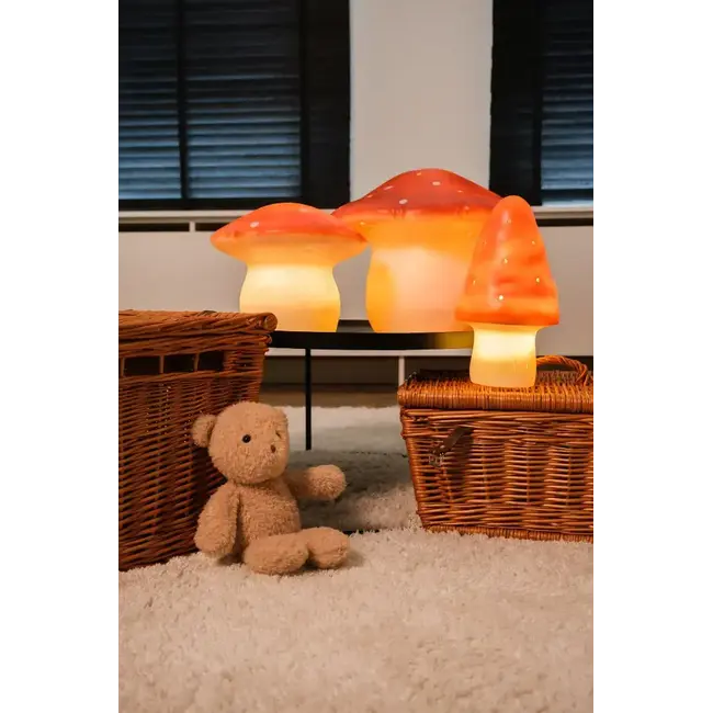 EGMONT TOYS LAMPE PETIT CHAMPIGNON BRIQUE ROUGE