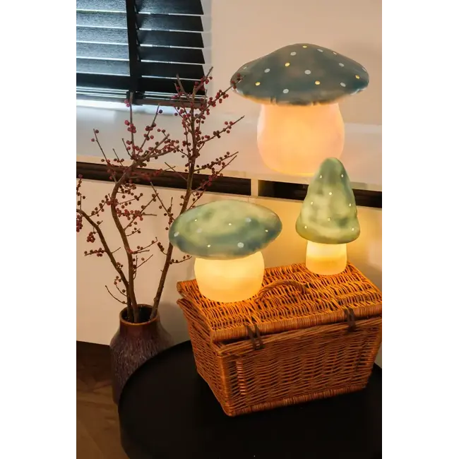 EGMONT TOYS LAMPE PETIT CHAMPIGNON BLEU SACRELLE