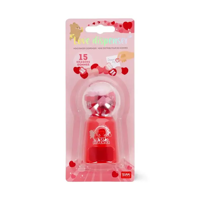 LEGAMI DISTRIBUTEUR DE GOMMES COEUR - LOVE DISPENSER