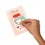 LEGAMI CARTE À GRATTER PERSONALISABLE - I LOVE YOU