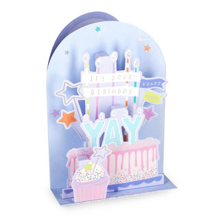 LEGAMI CARTE POP UP - GATEAU D'ANNIVERSAIRE