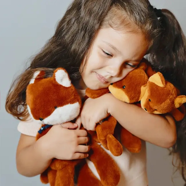 MAILOU PELUCHE RENARD MÉLOÉ 37CM - FAUVE