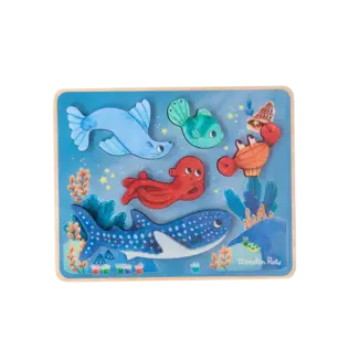 MOULIN ROTY PUZZLE D'ENCASTREMENT SENSORIEL & JEU D'ÉQUILIBRE - LES AVENTURES DE PAULIE