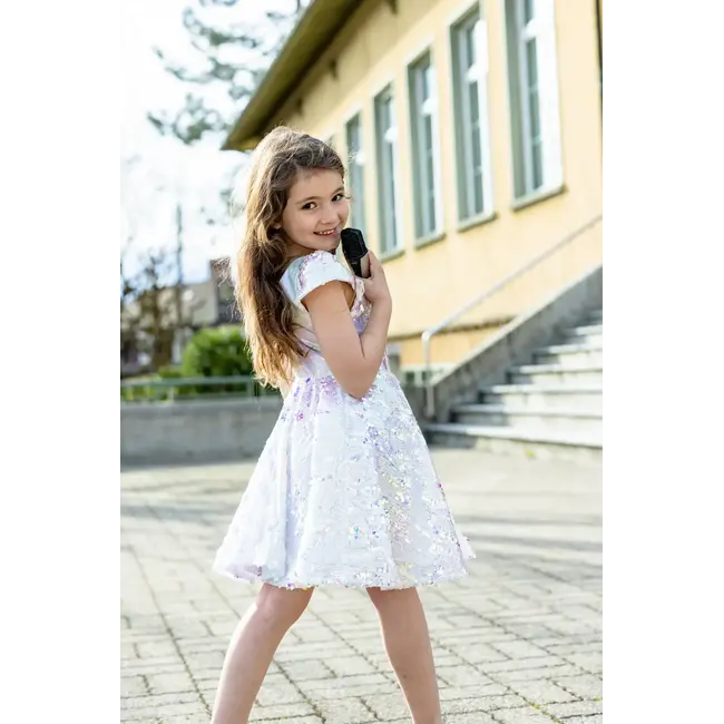 GREAT PRETENDERS DÉGUISEMENT - ROBE SEQUINS CONCERT QUEEN 6-8ANS