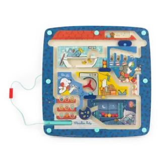 MOULIN ROTY LABYRINTHE MAGNÉTIQUE 18M+ PUCE ET PILOU